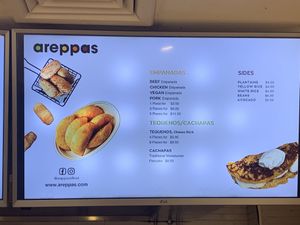 Vegan empanadas and sides available!  at Areppas in New York City