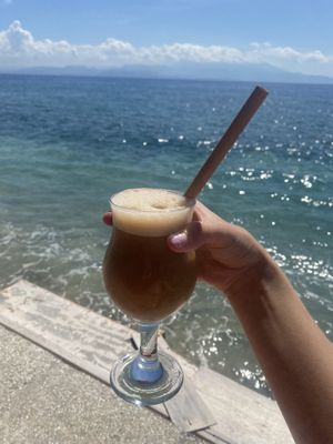   at Penida Colada Beach Bar in Penida Island