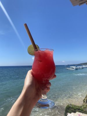   at Penida Colada Beach Bar in Penida Island