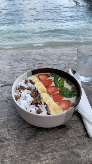   at Penida Colada Beach Bar in Penida Island