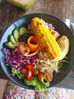 Buddha's Delight at Penida Colada Beach Bar in Penida Island