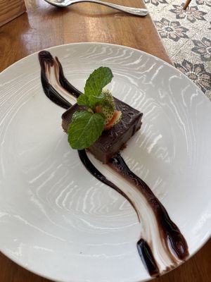 Biscoff cake  at Penida Colada Beach Bar in Penida Island