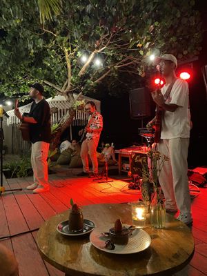   at Penida Colada Beach Bar in Penida Island