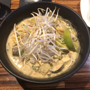 Vegan curry  at Ginger in Anchorage