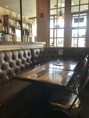 Booths at Tequila 61 in Anchorage