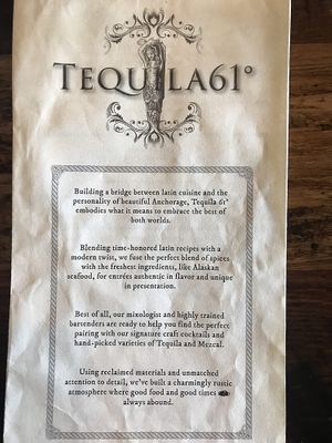Mission at Tequila 61 in Anchorage