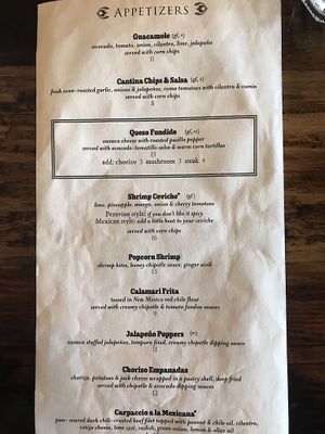 Apps at Tequila 61 in Anchorage