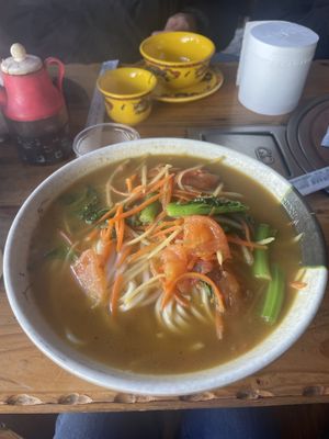 Veggie noodles   at ShānDōng Wén Xiāng 山东闻香鲜面鲁菜馆 - Maybe closed in Shangri-la