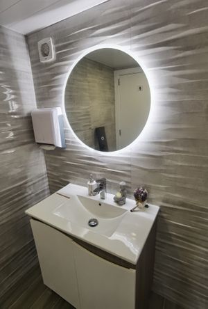 WC  at Fresh - No Meat No Fish in Miragaia