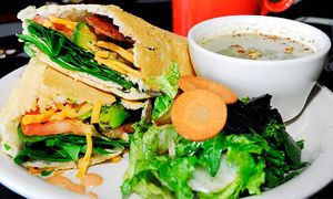 ABLT at Annapurna's World Vegetarian Cafe - 4th St in Albuquerque