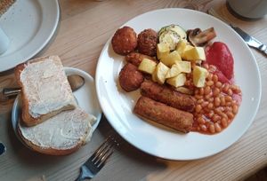  at Bank View Cafe in Stocksbridge