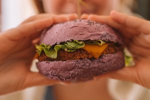 The 'Flower Burger' at Flower Burger in Florence