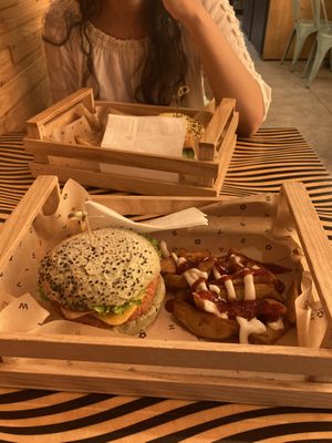   at Flower Burger in Florence