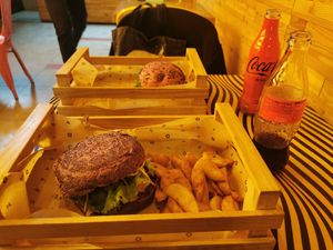  at Flower Burger in Florence