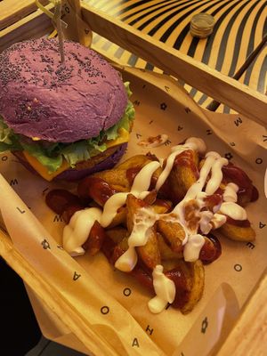   at Flower Burger in Florence