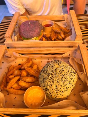  at Flower Burger in Florence