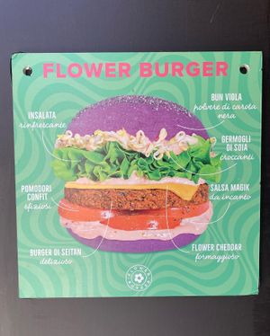  at Flower Burger in Florence