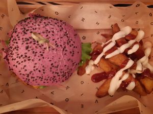 Cherry Bomb at Flower Burger in Florence