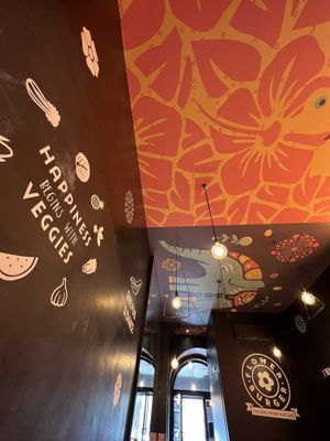   at Flower Burger in Florence