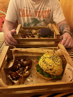   at Flower Burger in Florence