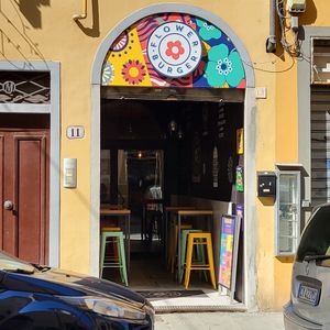  at Flower Burger in Florence