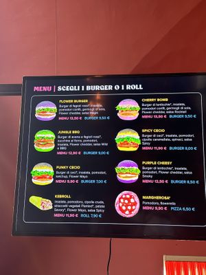   at Flower Burger in Florence