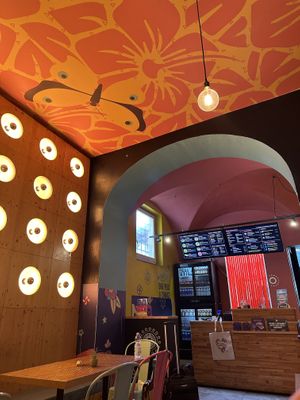   at Flower Burger in Florence