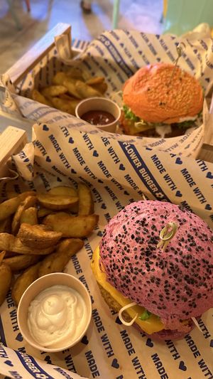   at Flower Burger in Florence