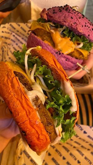   at Flower Burger in Florence