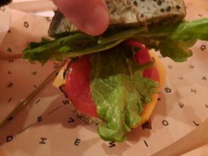  at Flower Burger in Florence