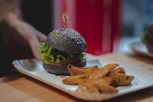 flower burger mini  at Flower Burger in Florence