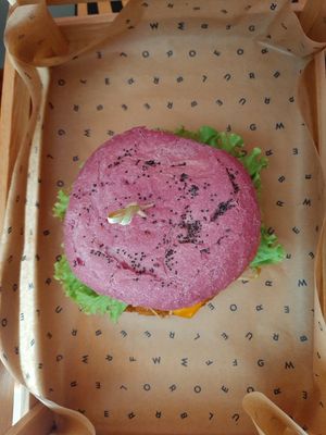 Cherry bomb at Flower Burger in Florence