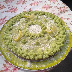 Vegane Limetten-Torte at schickSAAL in Luebeck