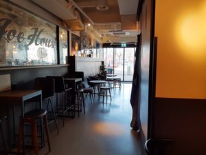 Interior at Joe & The Juice in Zurich