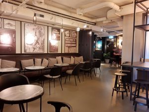 Interior at Joe & The Juice in Zurich