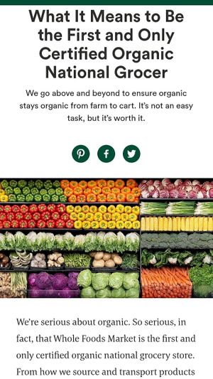 The First and Only Certified Organic Grocer Whole Foods - with Chef Christy's rebanded LABELING from 3+ years with USDA LOGOS - but no documented Organic Certified. at Whole Foods Market in Fort Lauderdale