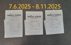 Product consumed from 7/6 - 8/11/2025.... not reimbursed for items that made me I'll for some unknown reason. I am suppose to accept that the items were 3+ years old that I ate. at Whole Foods Market in Fort Lauderdale