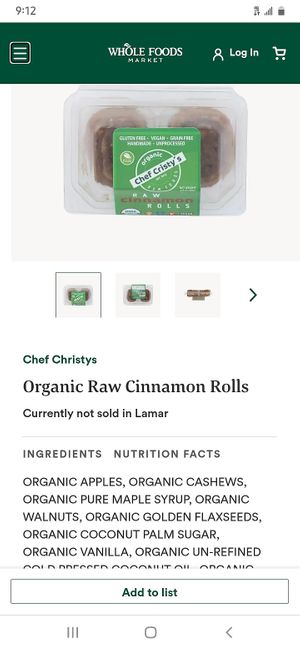 Still listed on WHOLE FOODS website from 3+ years ago - they seemed to have NEVER uploaded the NEWLY BRANDED labels with I-MLEAN and no valid certifications at Whole Foods Market in Fort Lauderdale