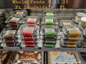 9.12.2025 Chef Christy's I-MLEAN Organic Raw Gluten-Free Dairy-Free Non-GMO Kosher Vegan Bakery Products - Ft Lauderdale, Florida - no CERTIFIED DOCUMENTS on file with the USDA NOP at Whole Foods Market in Fort Lauderdale