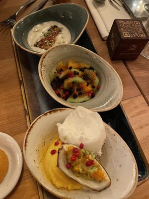 Vegan desserts  at Lot en de Walvis in Leiden