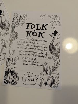  at Folkkök in Umea