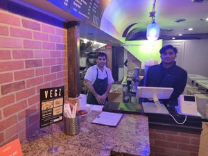 The owner and chef.  at VEGZ in Washington