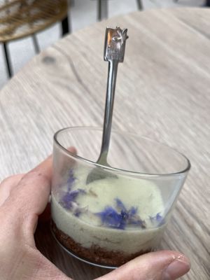 Cashew cream  at Bluebirds in the Backyard in Dordrecht