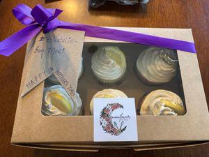 Darling presentation, too! at Moonflower Bakery in Dublin