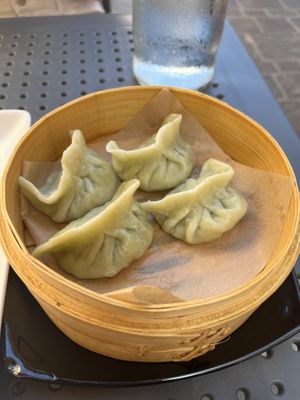 vegan dumplings  at Sesame in Valletta
