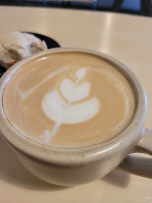 Gingerbread Latte at Café Vegetal in Mexico City