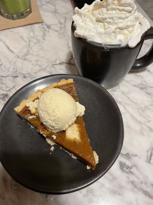 Pumpkin season  at Café Vegetal in Mexico City