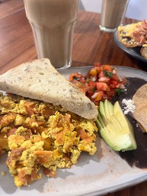   at Café Vegetal in Mexico City