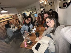 (:   at Café Vegetal in Mexico City