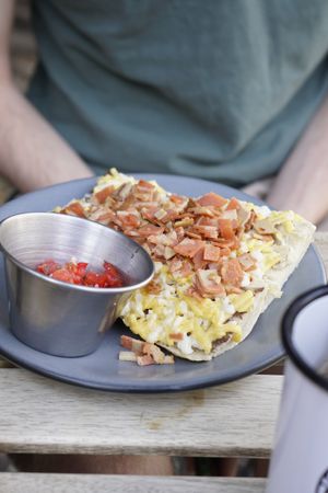   at Café Vegetal in Mexico City